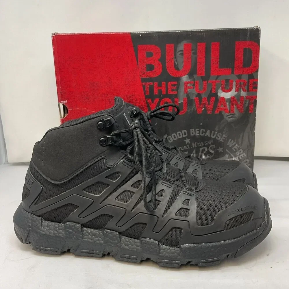 Wolverine Rev UltraSpring DuraShocks CarbonMAX Black Boot Shoes W211020 Men Sz 9